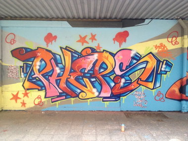 Graffiti Wall - Photo by PHEPS - PHEPS (2014)