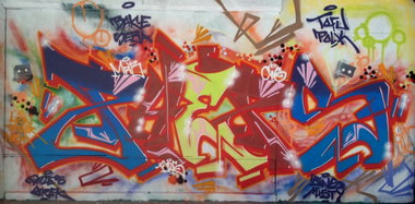 Graffiti Wall - Photo by PHEPS - PHEPS (2014)