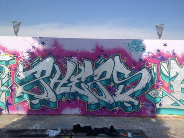Graffiti Wall - Photo by PHEPS - PHEPS (2014)