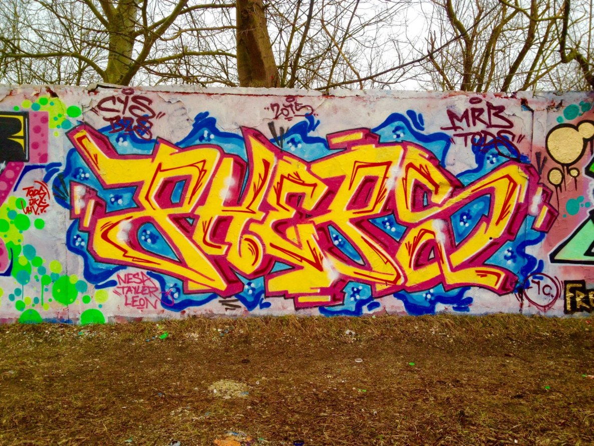 Graffiti Wall - Photo by PHEPS - PHEPS (2015)