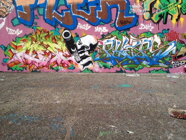 Graffiti Wall - Photo by PHEPS - MRB, TODS, B2S (2016)