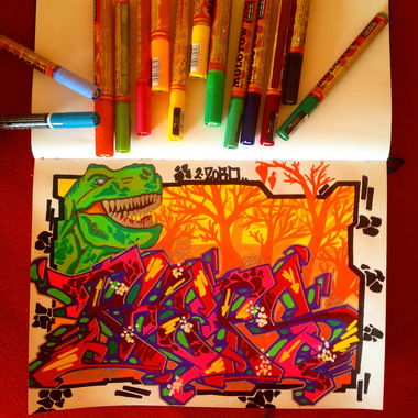 Graffiti Sketch - Photo by PHEPS - PHEPS (2015)