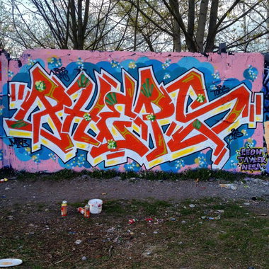 Graffiti Wall - Photo by PHEPS - PHEPS (2015)
