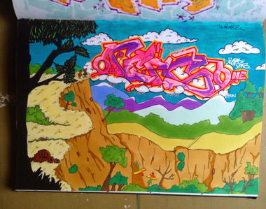 Graffiti Sketch - Photo by PHEPS - FEPS