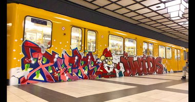 Graffiti Train - Photo by PHEPS - PHEPS, IWIDS (2019)