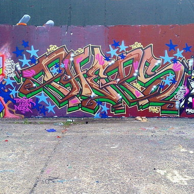 Graffiti Wall - Photo by PHEPS - PHEPS (2015)