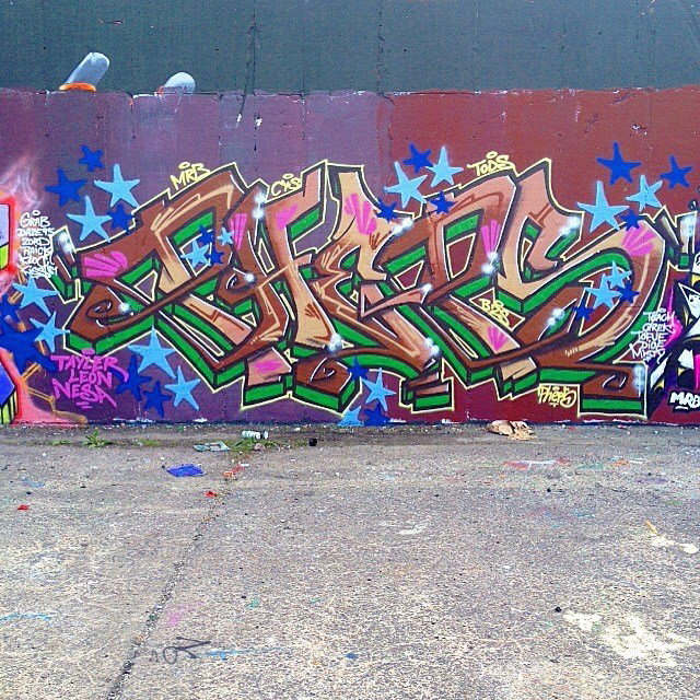 Graffiti Wall - Photo by PHEPS - PHEPS (2015)