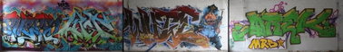 Graffiti Wall - Photo by PHEPS - PHEPS, MISTY, WUTE (2014)
