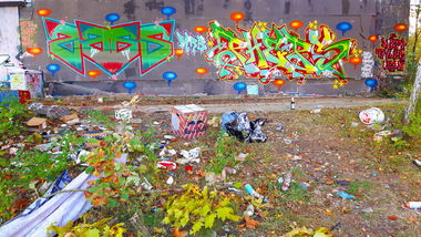 Graffiti Wall - Photo by PHEPS - ZAGS, PHEPS (2017)