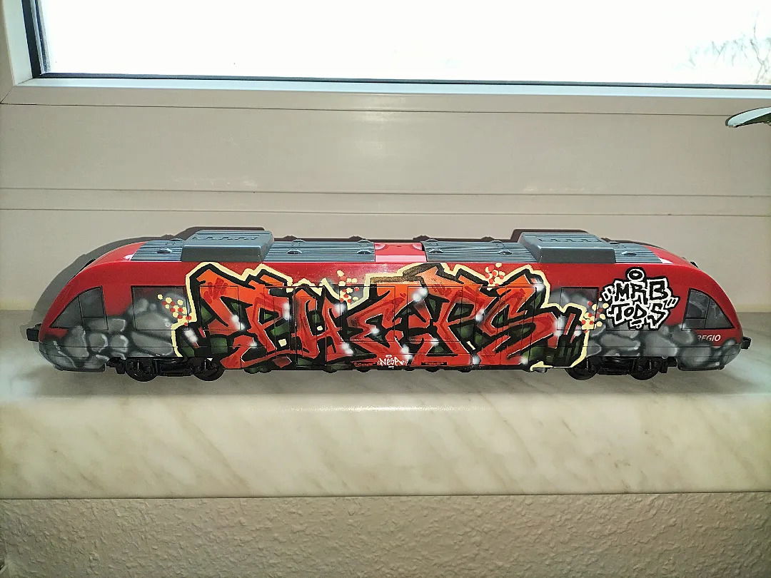 Graffiti Artwork - Photo by PHEPS - Pheps, MRB, TODS (2022)