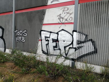 Graffiti Bombing - Photo by PHEPS - Feps (2019)
