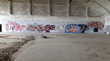 Graffiti Wall - Photo by PHEPS - TEIN, PHEPS, MODE (2017)