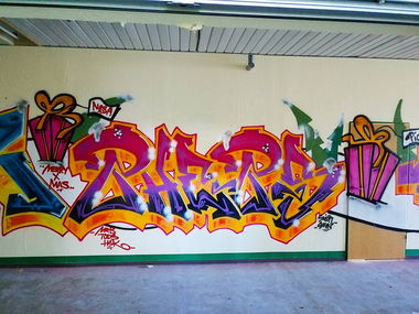 Graffiti Wall - Photo by PHEPS - PHEPS (2019)