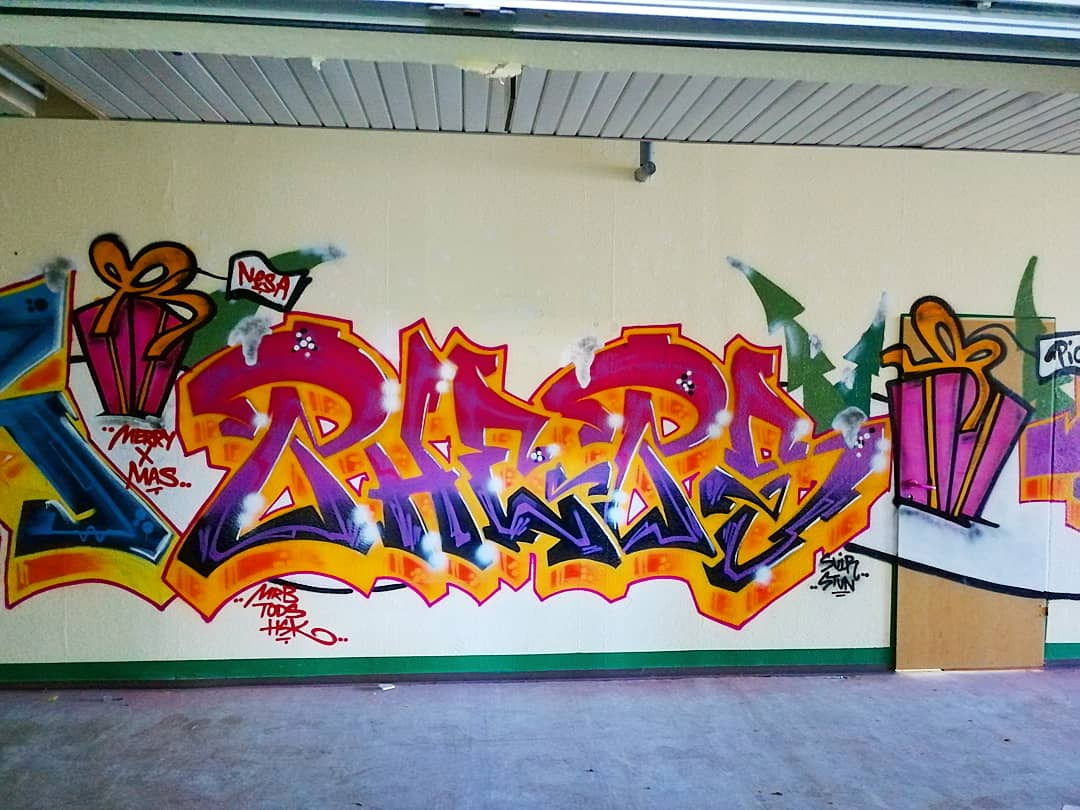 Graffiti Wall - Photo by PHEPS - PHEPS (2019)