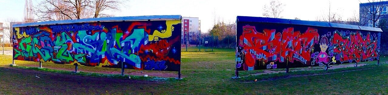 Graffiti Wall - Photo by PHEPS - CLOK, SILT, SILT (2015)