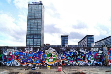Graffiti Wall - Photo by PHEPS - TOBO, PHEPS, SILT (2016)