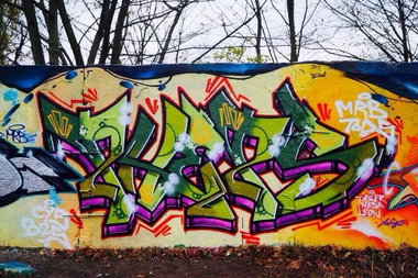 Graffiti Wall - Photo by PHEPS - PHEPS (2014)
