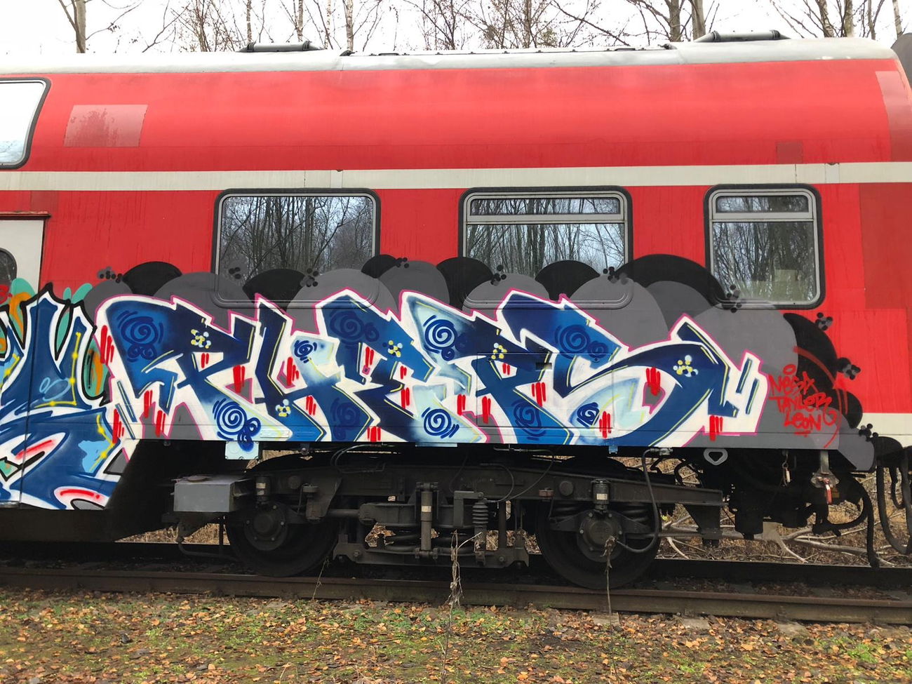 Graffiti Train - Photo by PHEPS - Pheps (2018)