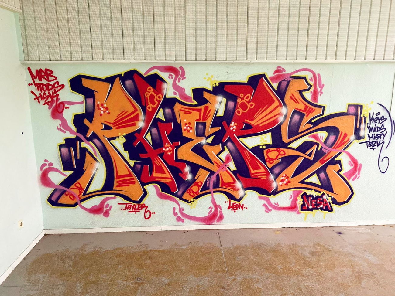 Graffiti Wall - Photo by PHEPS - PHEPS (2019)