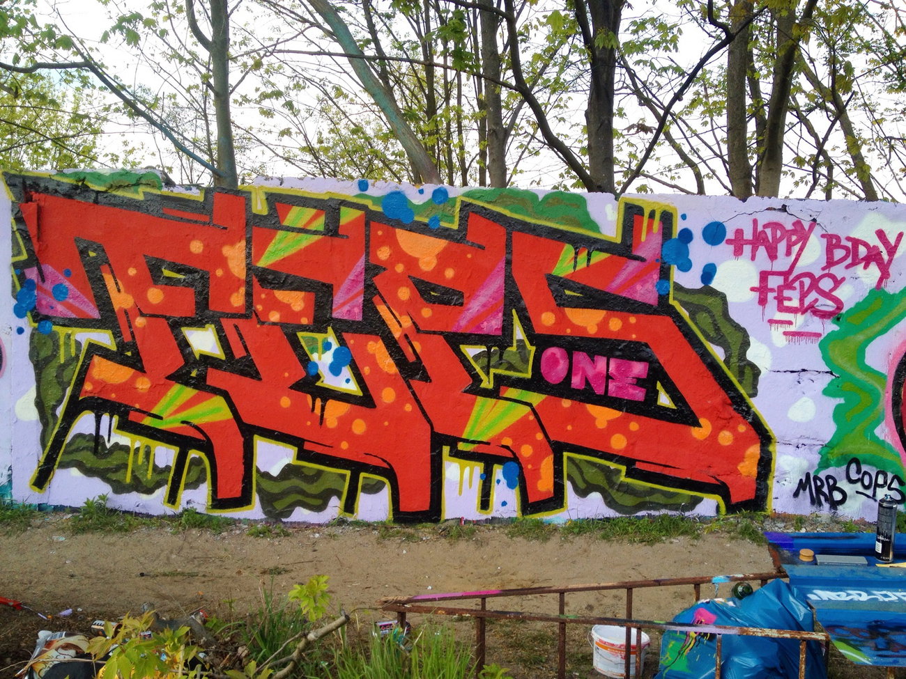 Graffiti Wall - Photo by PHEPS - FEPS, by.ZORD (2016)