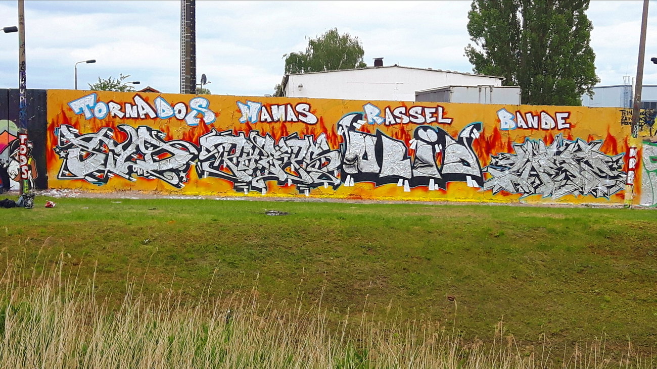 Graffiti Wall - Photo by PHEPS - SILD, SILT, PHEPS (2017)