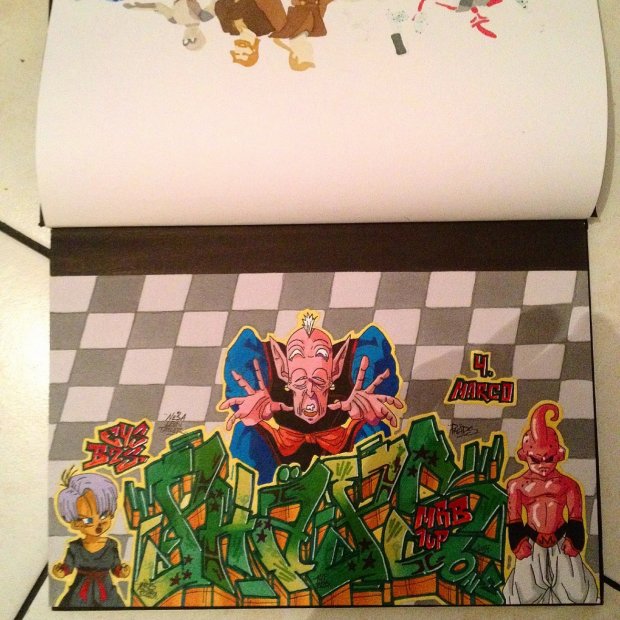 Graffiti Sketch - Photo by PHEPS - PHÄPS