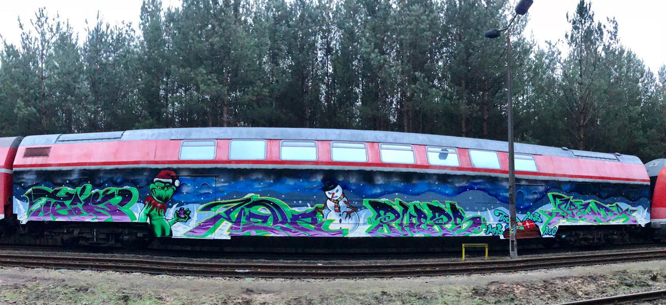 Graffiti Wall - Photo by PHEPS - TEIN, KEYZ, PHEPS (2018)