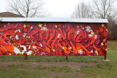 Graffiti Wall - Photo by PHEPS - PHEPS (2015)
