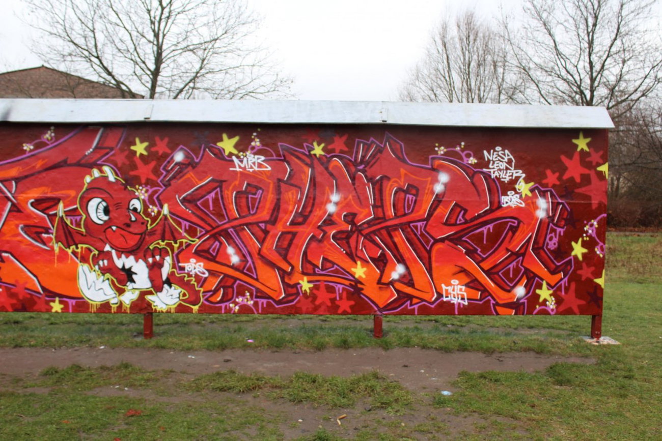 Graffiti Wall - Photo by PHEPS - PHEPS (2015)