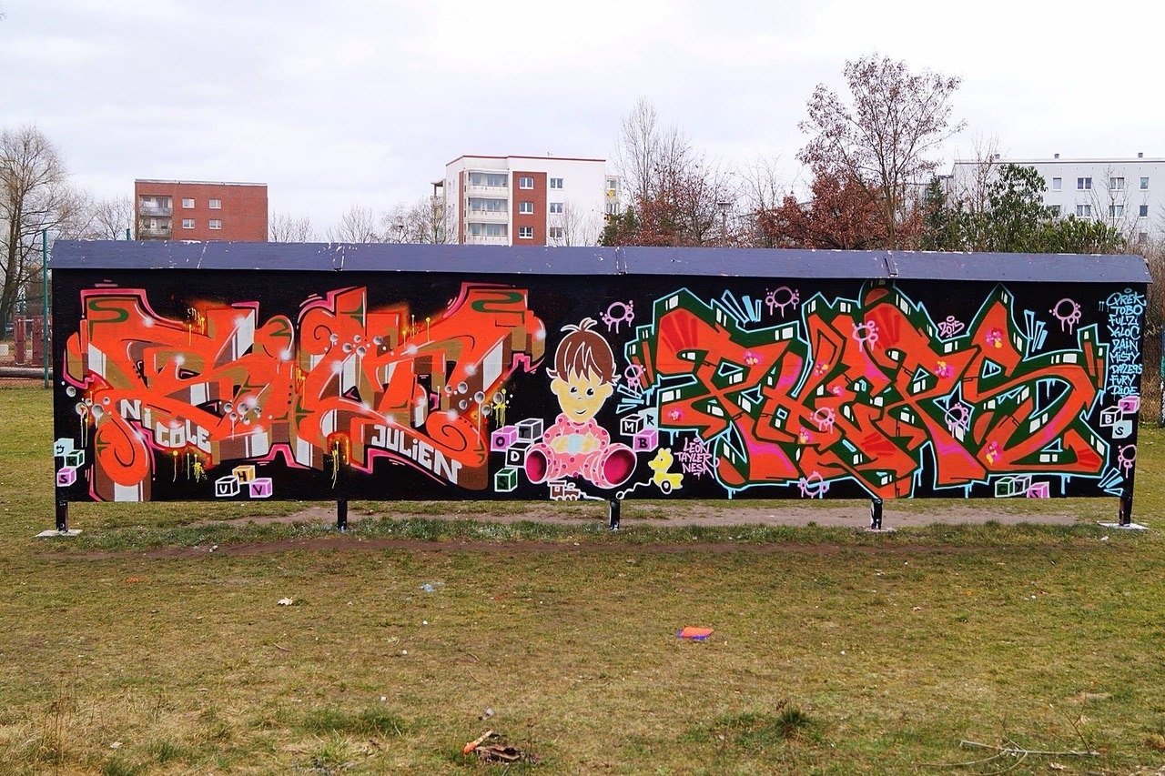 Graffiti Wall - Photo by PHEPS - SILT, PHEPS (2015)