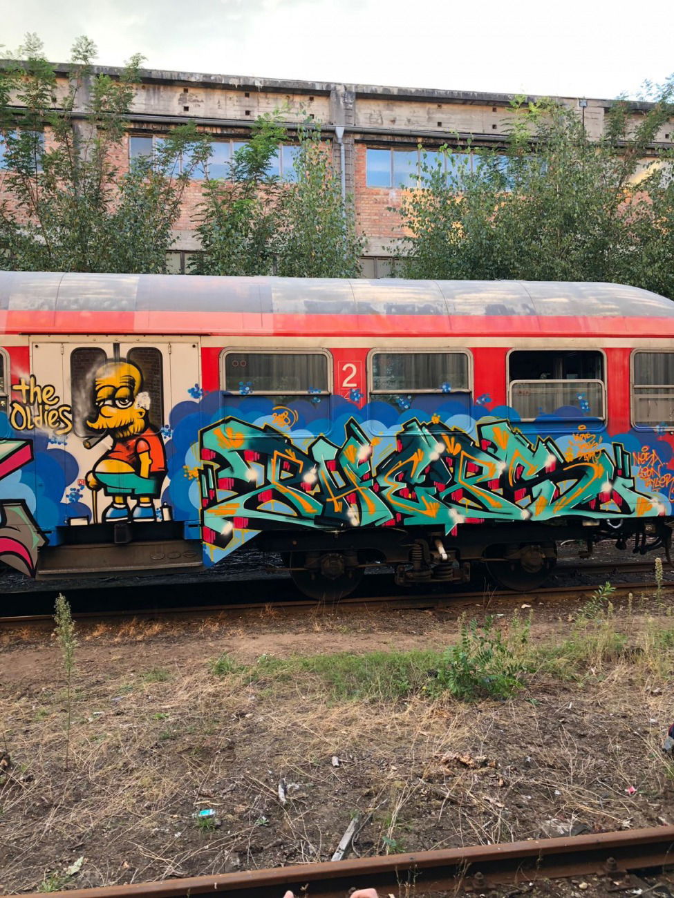 Graffiti Train - Photo by PHEPS - Pheps (2018)