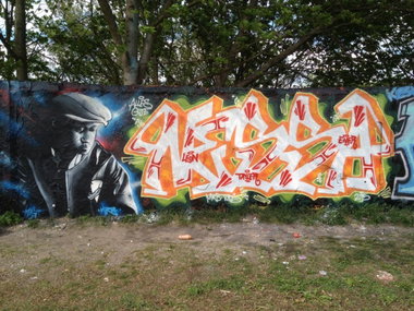 Graffiti Wall - Photo by PHEPS - MISZY, NESSA (2015)