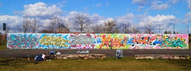Graffiti Wall - Photo by PHEPS - PHEPS, FRAK, ZEIN (2015)
