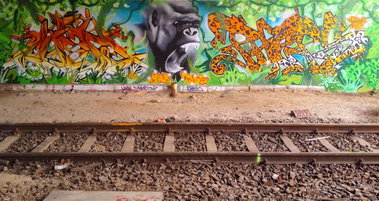 Graffiti Wall - Photo by PHEPS - MISTE, PHEPS, MRB (2016)