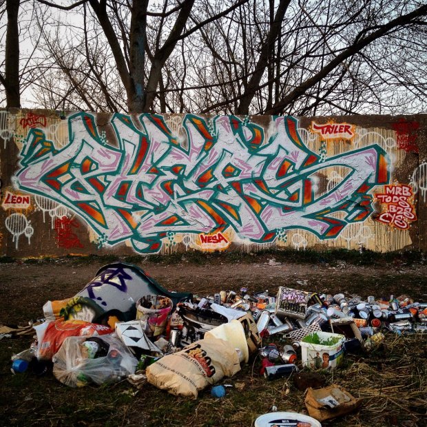 Graffiti Wall - Photo by PHEPS - PHEPS (2015)