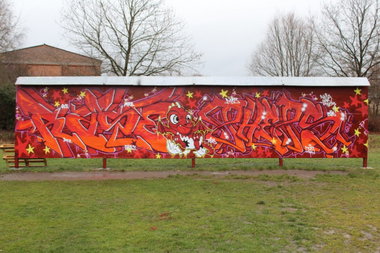 Graffiti Wall - Photo by PHEPS - RASE, PHEPS (2015)