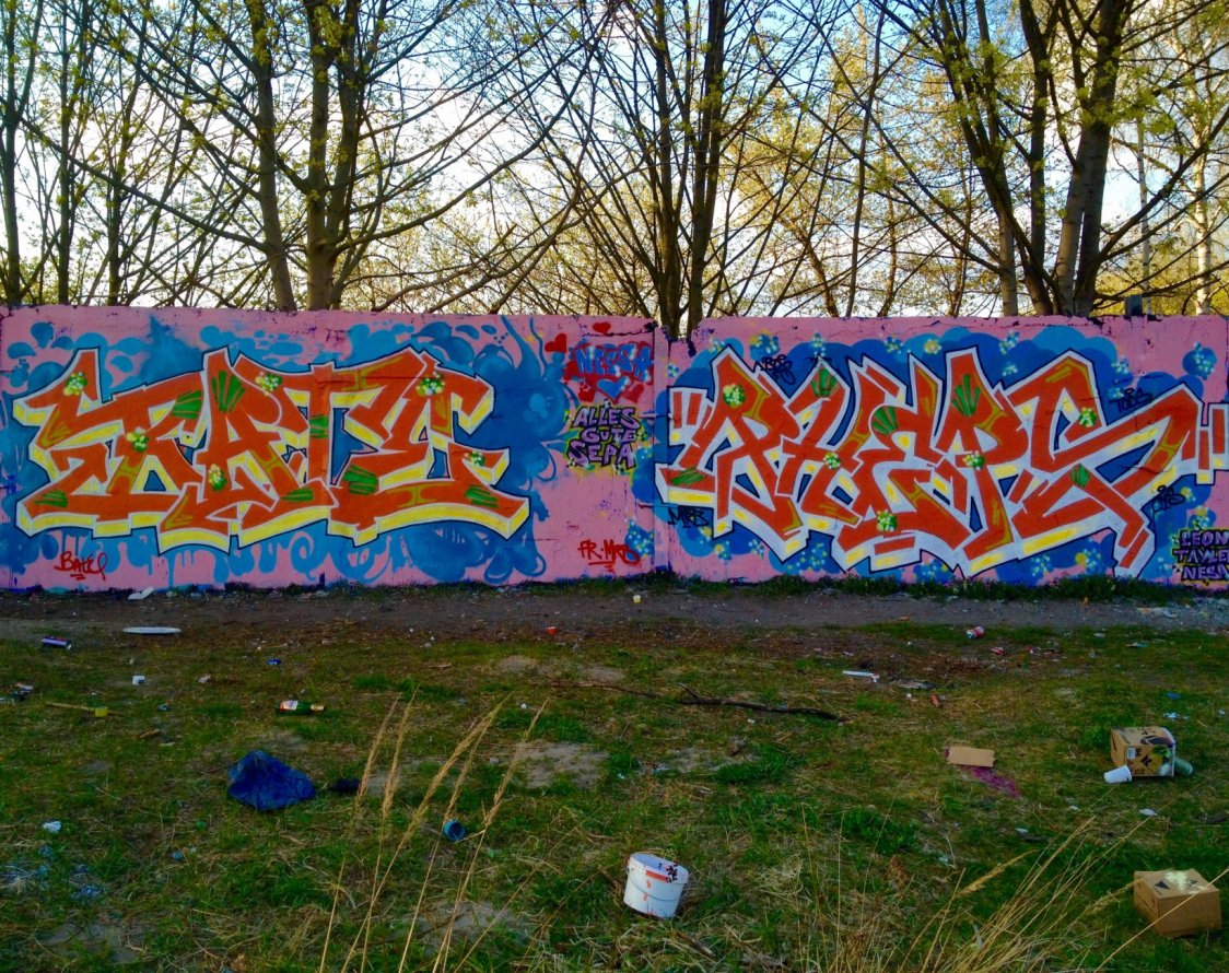 Graffiti Wall - Photo by PHEPS - BATE, PHEPS (2015)