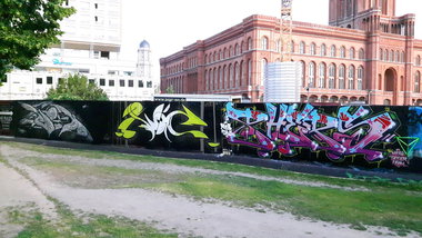 Graffiti Wall - Photo by PHEPS - SPOA, SPOAR, NOC (2017)