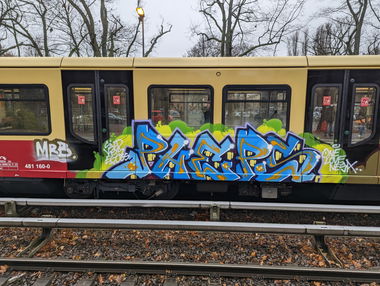 Graffiti Train - Photo by PHEPS - Pheps (2022)