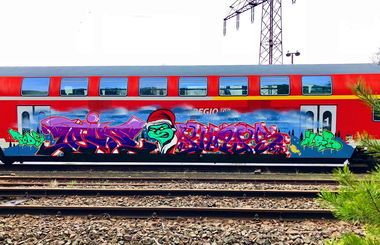 Graffiti Wall - Photo by PHEPS - MRB, TODS, TEIN (2018)