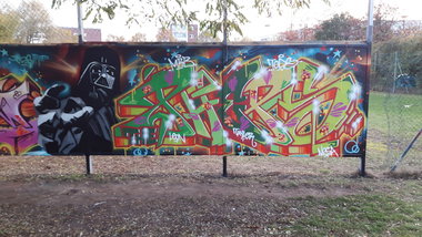 Graffiti Wall - Photo by PHEPS - PHEPS (2016)