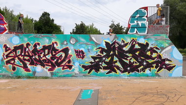 Graffiti Wall - Photo by PHEPS - PHEPS, MISTE, MRB (2017)