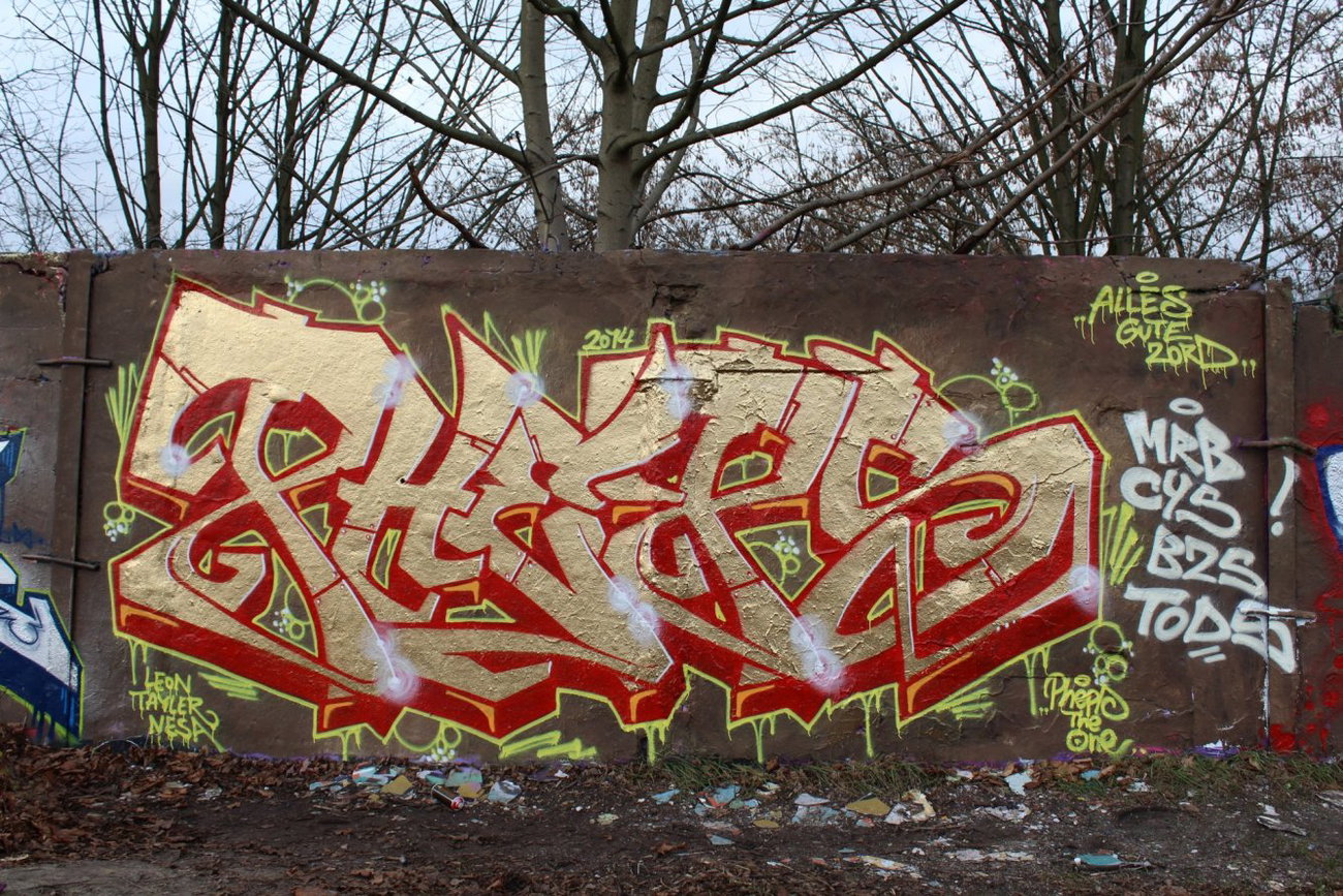 Graffiti Wall - Photo by PHEPS - PHEPS (2014)