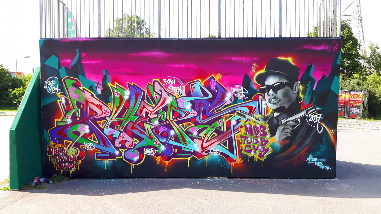 Graffiti Wall - Photo by PHEPS - PHEPS, MISTY (2017)