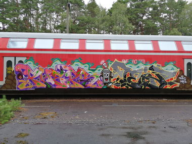 Graffiti Train - Photo by PHEPS - Pheps, Tein (2020)