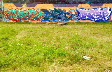 Graffiti Wall - Photo by PHEPS - PHEPS, SITOK, RASE (2015)