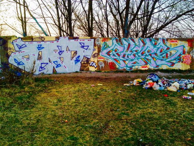 Graffiti Wall - Photo by PHEPS - ZORD, PHEPS (2015)