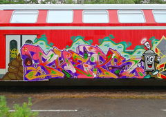 Graffiti Train - Photo by PHEPS - Pheps (2020)