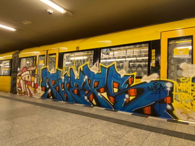Graffiti Train - Photo by PHEPS - Pheps (2020)