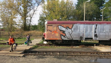 Graffiti Train - Photo by PHI3